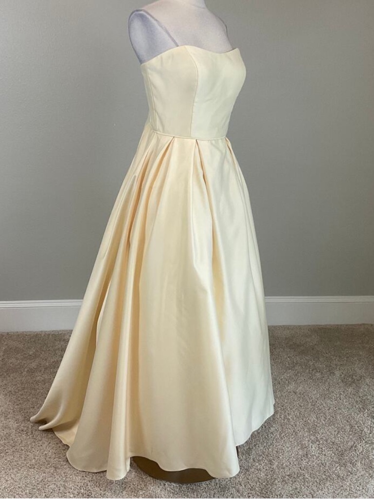 Elegant High Low, Prom Dress.